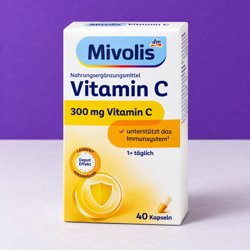 Mivolis Vitamin C Depot, 40 Kapseln